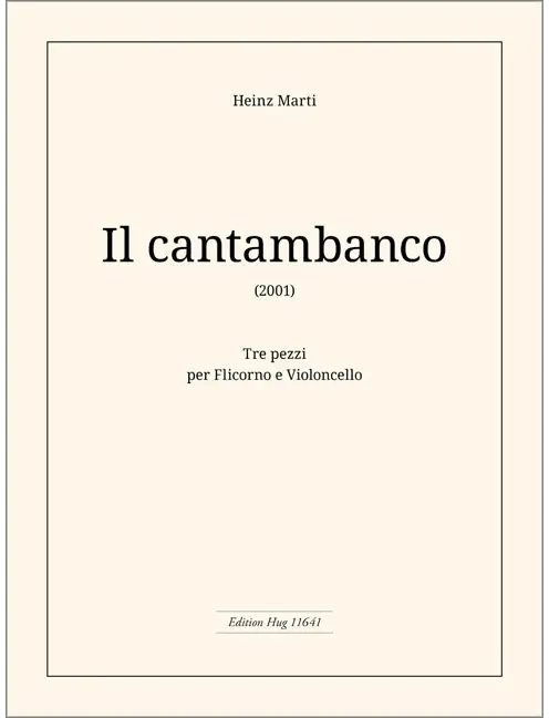 Cantambanco